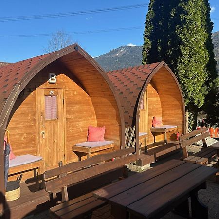 Inn-Side Adventure Cabins Haiming Exterior foto